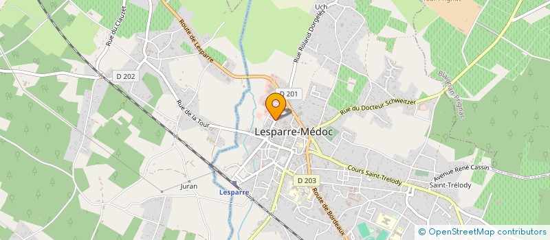 localisation de l'entreprise SELARL DOCTEUR GOURMAUD à LESPARRE-MEDOC