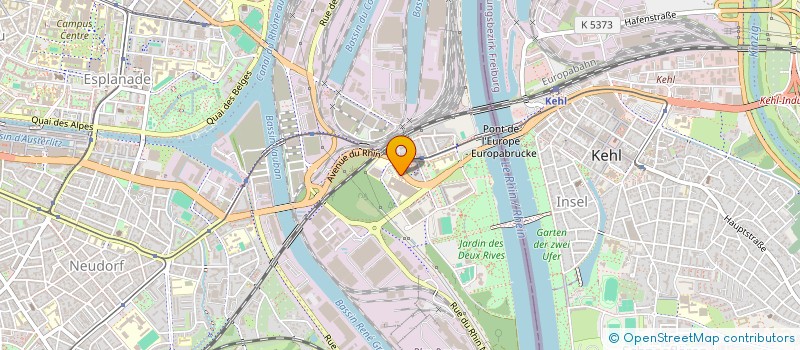 localisation de l'entreprise SELARL DOCTEUR GUY ESCALIN à STRASBOURG