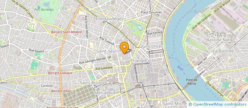 localisation de l'entreprise SELARL DOCTEUR HERON  BORDEAUX