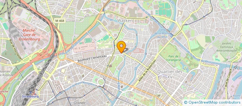 localisation de l'entreprise SELARL DOCTEUR HERVE FREUDENREICH  OBERSCHAEFFOLSHEIM