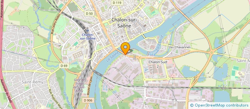 localisation de l'entreprise SELARL DOCTEUR ISAICO à CHALON-SUR-SAONE