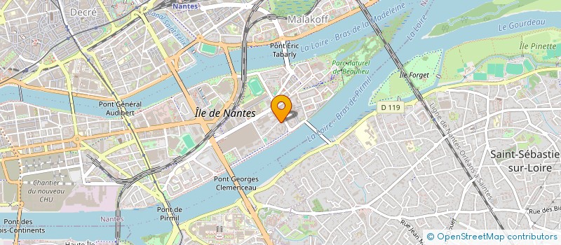 localisation de l'entreprise SELARL DOCTEUR ISSAD ANISSA  NANTES