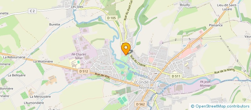 localisation de l'entreprise SELARL DOCTEUR JAZE EMILIE, CHIRURGIEN-DENTISTE  CONDE-EN-NORMANDIE