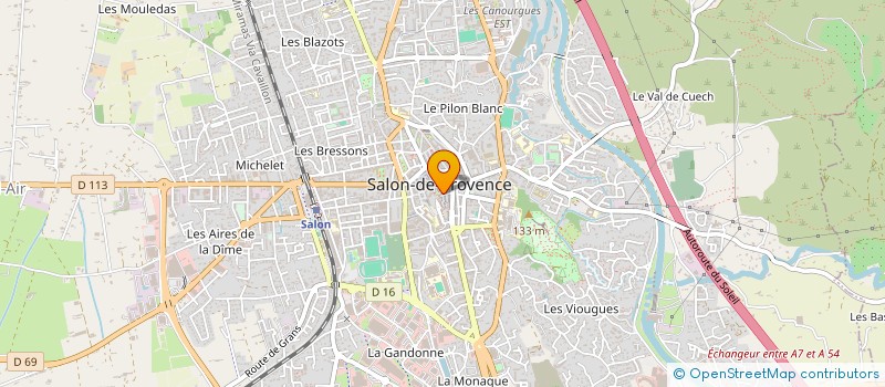 localisation de l'entreprise SELARL DOCTEUR JEAN-BAPTISTE GUITTON  SALON-DE-PROVENCE