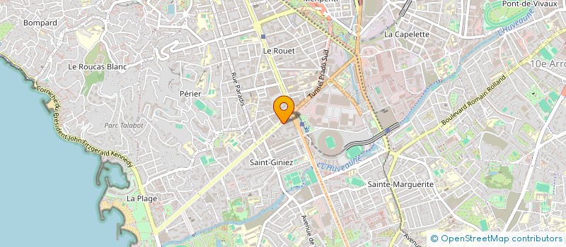 localisation de l'entreprise SELARL DOCTEUR JONATHAN TRICHET à MARSEILLE