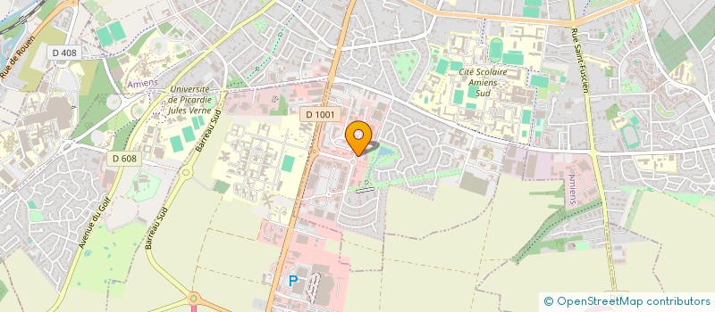 localisation de l'entreprise SELARL DOCTEUR LAFABREGUE à AMIENS