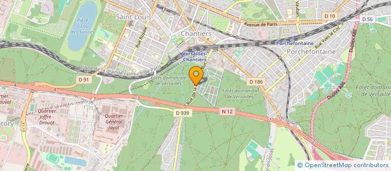 localisation de l'entreprise SELARL DOCTEUR LANCRIN à VERSAILLES