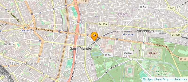 localisation de l'entreprise SELARL DOCTEUR LEVY à SAINT-MANDE