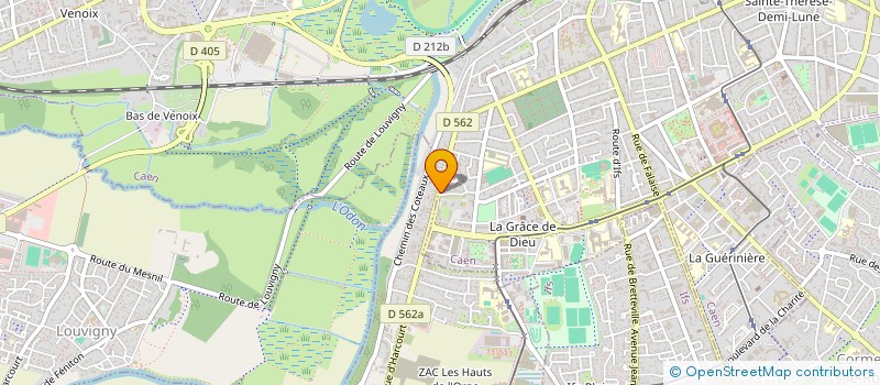 localisation de l'entreprise SELARL DOCTEUR MABIRE à CAEN
