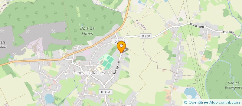 localisation de l'entreprise SELARL DOCTEUR MAITE SANIEZ BIGO  FLINES-LEZ-RACHES