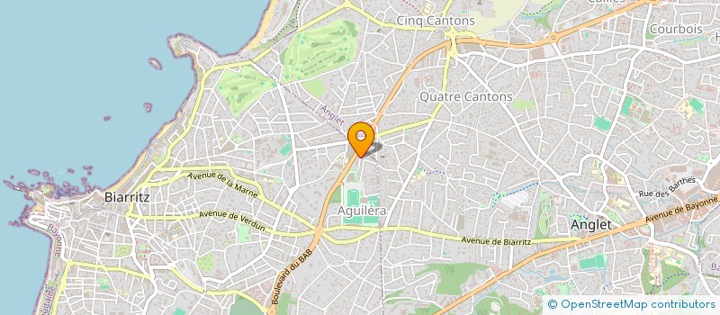 localisation de l'entreprise SELARL DOCTEUR MARINE LEFEVRE à BIARRITZ