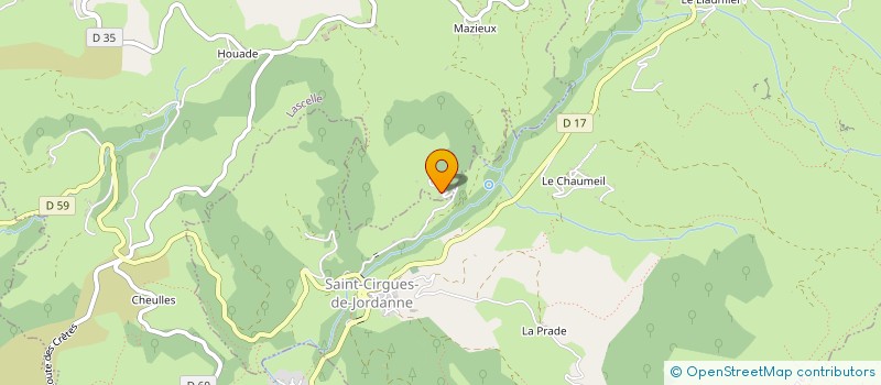 localisation de l'entreprise SELARL DOCTEUR MAURS à SAINT-CIRGUES-DE-JORDANNE