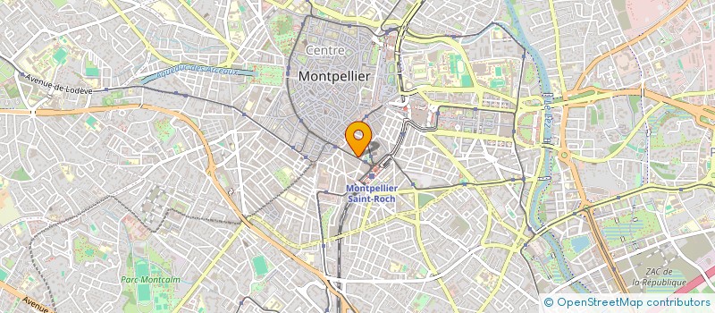 localisation de l'entreprise SELARL DOCTEUR MEURRENS à MONTPELLIER