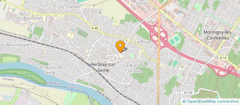 localisation de l'entreprise SELARL DOCTEUR MIHLUEDO à HERBLAY-SUR-SEINE