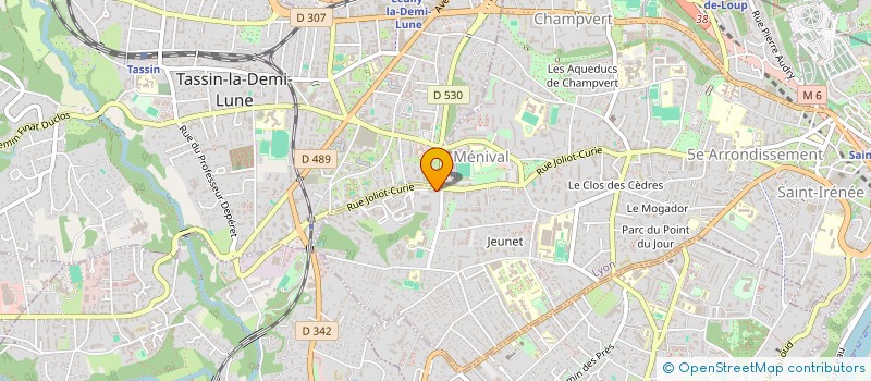 localisation de l'entreprise SELARL DOCTEUR MONTSERRET BONDUELLE  LYON