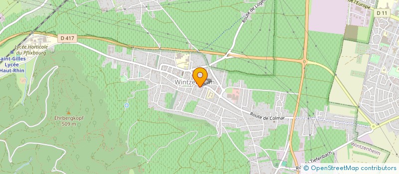 localisation de l'entreprise SELARL DOCTEUR MURADIYE ALTAS-ALTUNCU  WINTZENHEIM