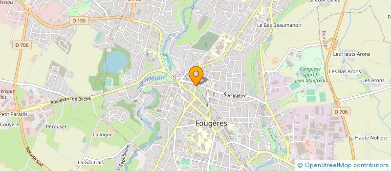 localisation de l'entreprise SELARL DOCTEUR OUMMAL MOHAMED à FOUGERES