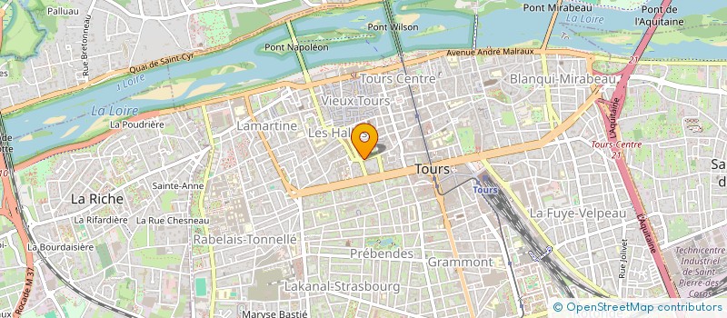 localisation de l'entreprise SELARL DOCTEUR PASCAL SIMONEAU  TOURS