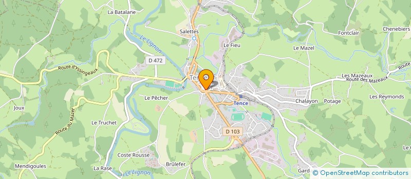 localisation de l'entreprise SELARL DOCTEUR PAULINE COLLARD  LE PUY-EN-VELAY