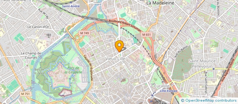 localisation de l'entreprise SELARL DOCTEUR PHILIPPE MONCHO à LILLE