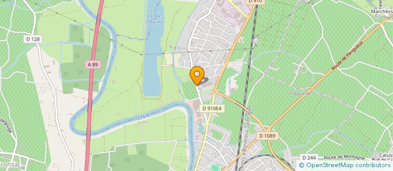 localisation de l'entreprise SELARL DOCTEUR PIERRE JEAN MICHEL à LIBOURNE