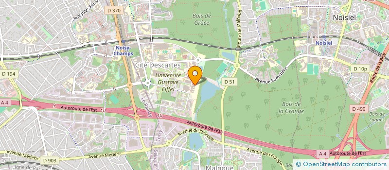 localisation de l'entreprise SELARL DOCTEUR REMY FELLOUS  CHAMPS-SUR-MARNE