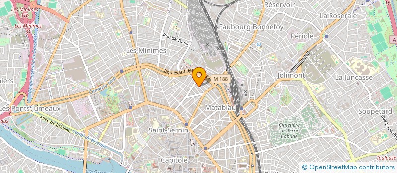 localisation de l'entreprise SELARL DOCTEUR ROSELYNE FESSEAU à TOULOUSE