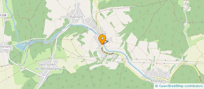 localisation de l'entreprise SELARL DOCTEUR RUDENKO  ISSANS