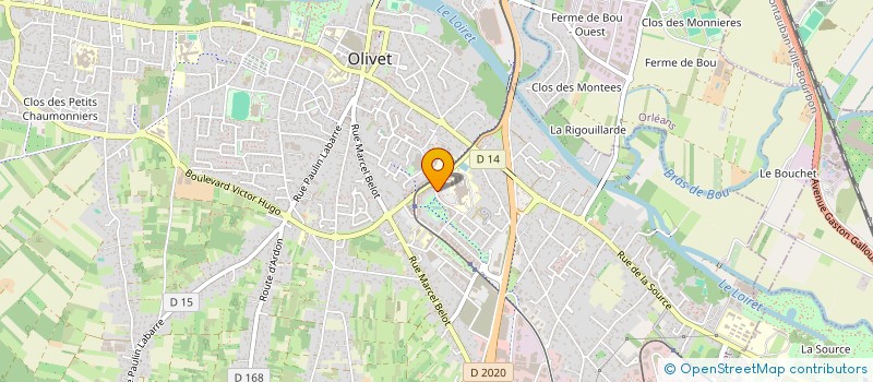 localisation de l'entreprise SELARL DOCTEUR SALIHA LEKHAL  BEZONS