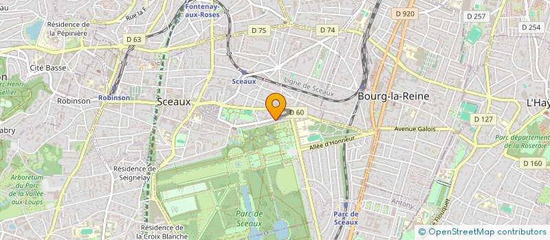 localisation de l'entreprise SELARL DOCTEUR SAMIA RIHAOUI à SCEAUX