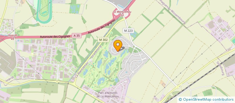 localisation de l'entreprise SELARL DOCTEUR SANDRINE MARGUERITE  LA WANTZENAU