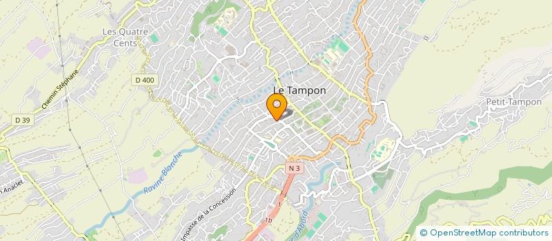 localisation de l'entreprise SELARL DOCTEUR STEPHANE NARBOUX  LE TAMPON