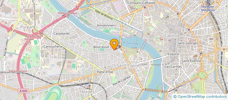 localisation de l'entreprise SELARL DOCTEUR TAILPIED ANESTHESISTE REANIMATEUR à TOULOUSE