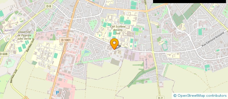 localisation de l'entreprise SELARL DOCTEUR THOMAS ROUANET  AMIENS