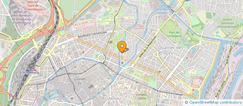 localisation de l'entreprise SELARL DOCTEUR VETERINAIRE RON HAMON SERVAL à STRASBOURG