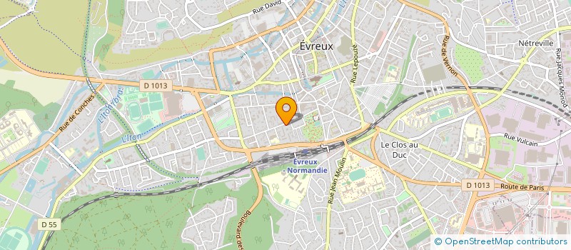 localisation de l'entreprise SELARL DOCTEUR VILLEMUR à EVREUX