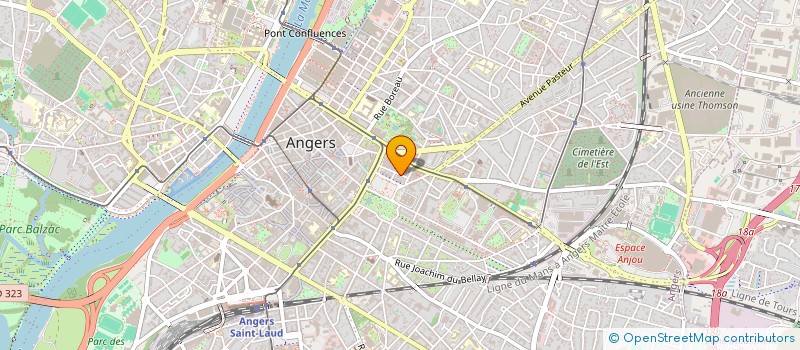 localisation de l'entreprise SELARL DOCTEUR WILLIAM MAURICE à ANGERS