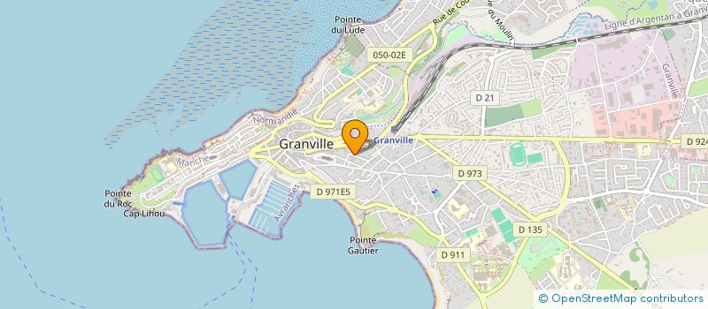 localisation de l'entreprise SELARL DOCTEURS WEGENER & GERVAIS à GRANVILLE