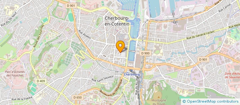 localisation de l'entreprise SELARL DOLLON AVOCATS  CHERBOURG-EN-COTENTIN