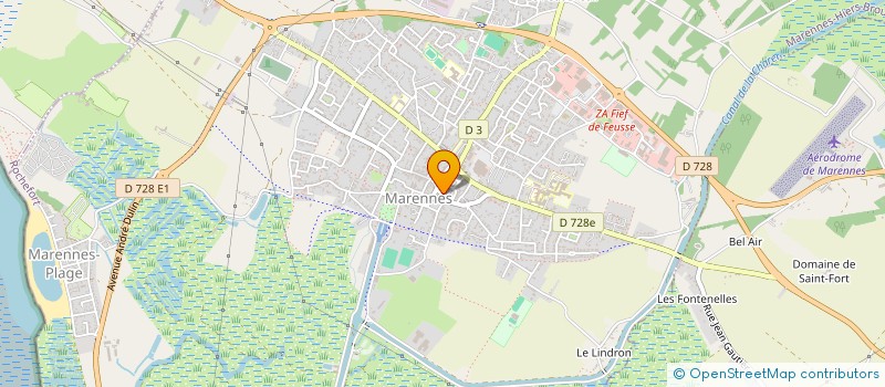 localisation de l'entreprise SELARL DORE & DORE NOTAIRES  MARENNES-HIERS-BROUAGE