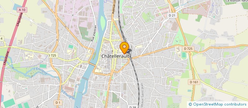 localisation de l'entreprise SELARL DR ADRIAN MURESAN à CHATELLERAULT