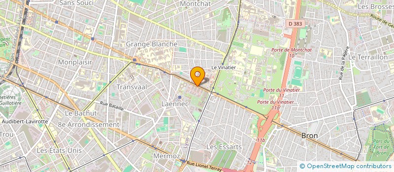 localisation de l'entreprise SELARL DR ADRIEN PAUTHENIER  LYON