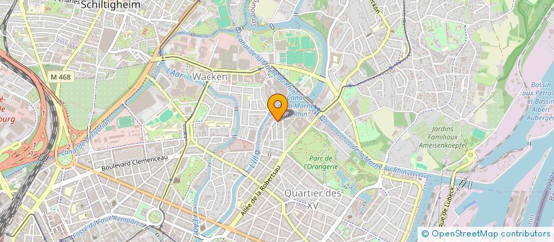 localisation de l'entreprise SELARL DR AHMADOVA SHAMS à STRASBOURG