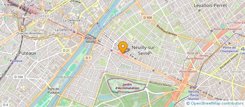 localisation de l'entreprise SELARL DR ALEXANDRE ICHOU à NEUILLY-SUR-SEINE