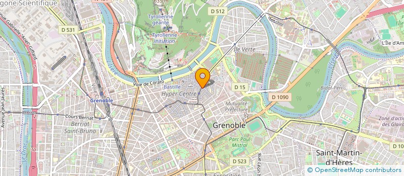 localisation de l'entreprise SELARL DR ALIX MARTIN  GRENOBLE