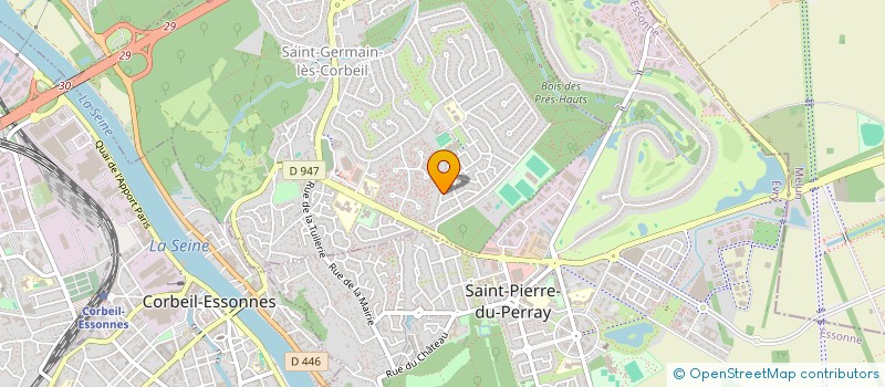 localisation de l'entreprise SELARL DR ANA BADANOIU  SAINT-GERMAIN-LES-CORBEIL