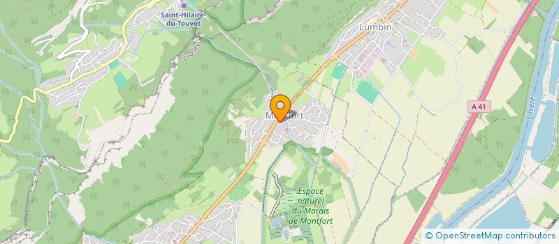 localisation de l'entreprise SELARL DR ANTONIO ALVAREZ  CROLLES