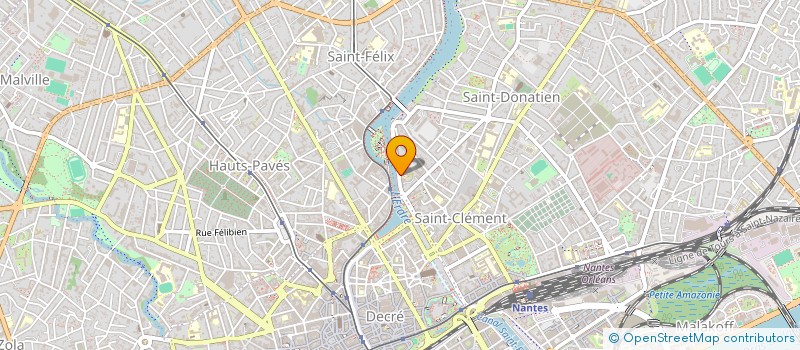 localisation de l'entreprise SELARL DR BELLIER-WAAST à NANTES