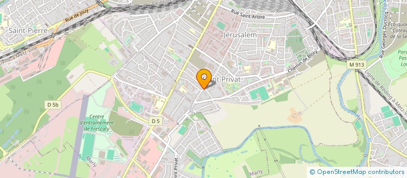 localisation de l'entreprise SELARL DR CAMEL KRIOUT à MONTIGNY LES METZ