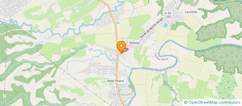 localisation de l'entreprise SELARL DR CARINE LUREL  SAINTE-ROSE